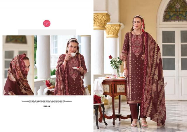 Belliza guzarish vol 25 cotton dress material wholesale